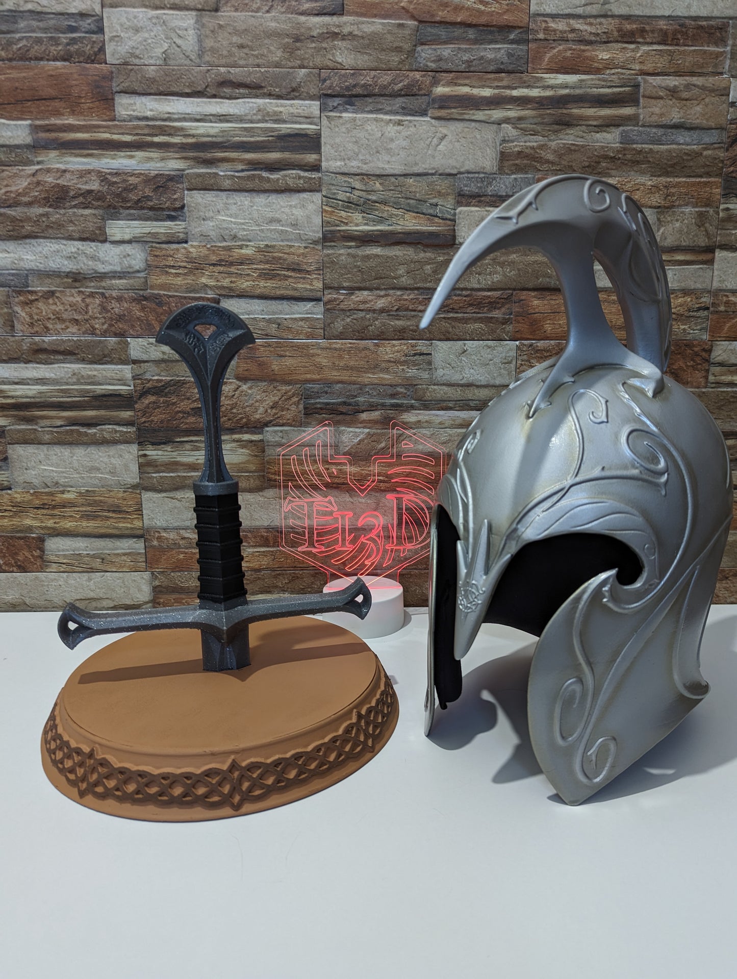 Casco de los Elfos de Rivendell a tamaño real