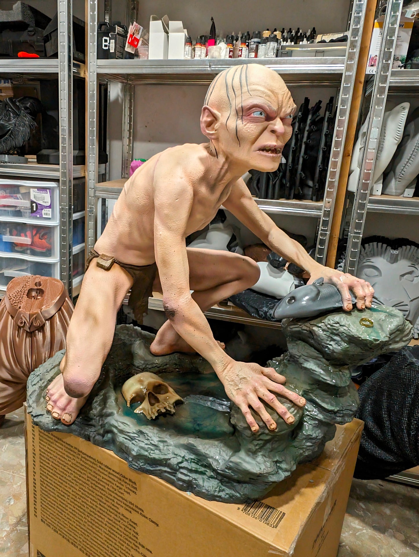 Figura Gollum a tamaño real