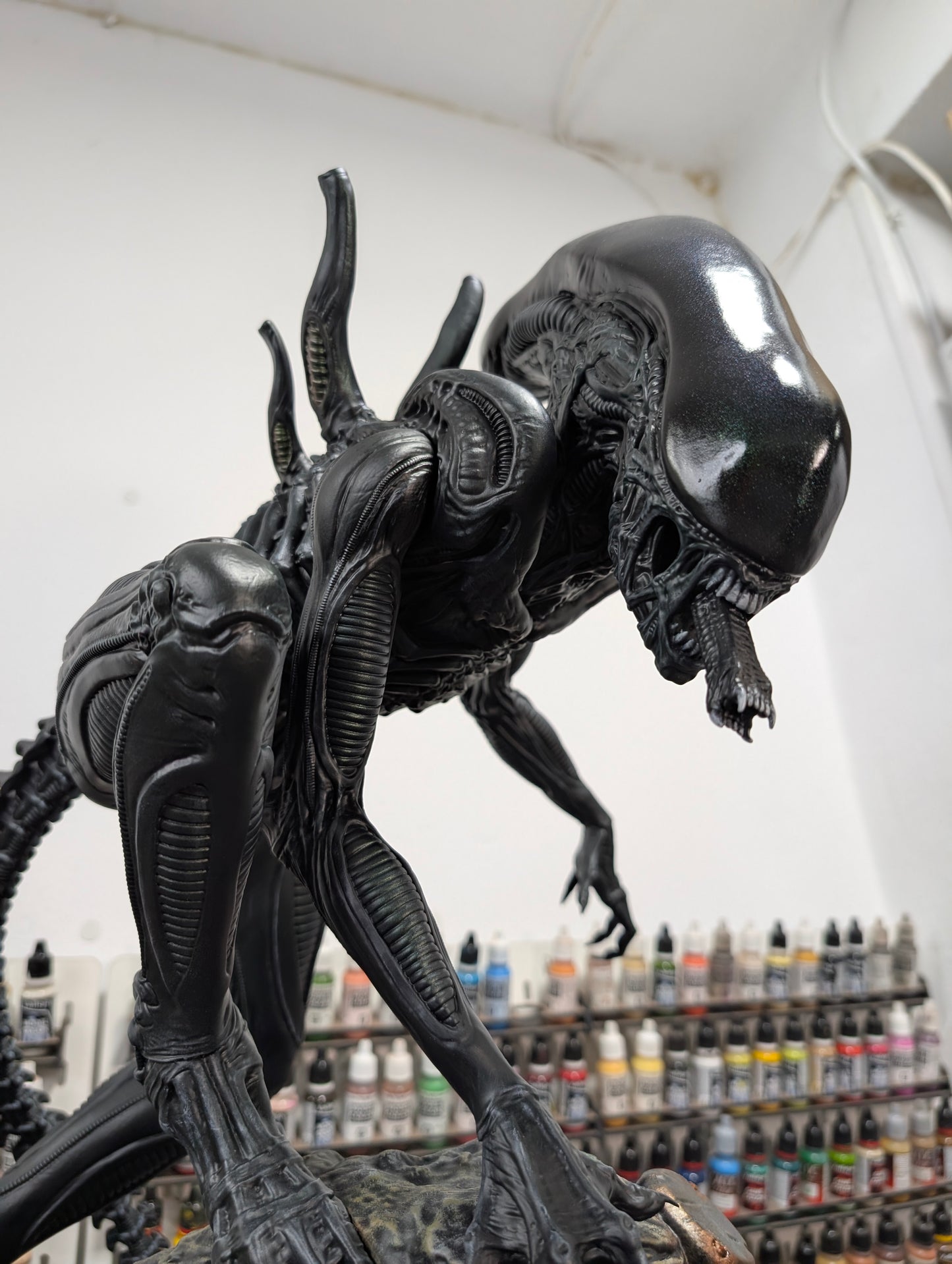 Figura del xenomorfo de la pelicula Alien