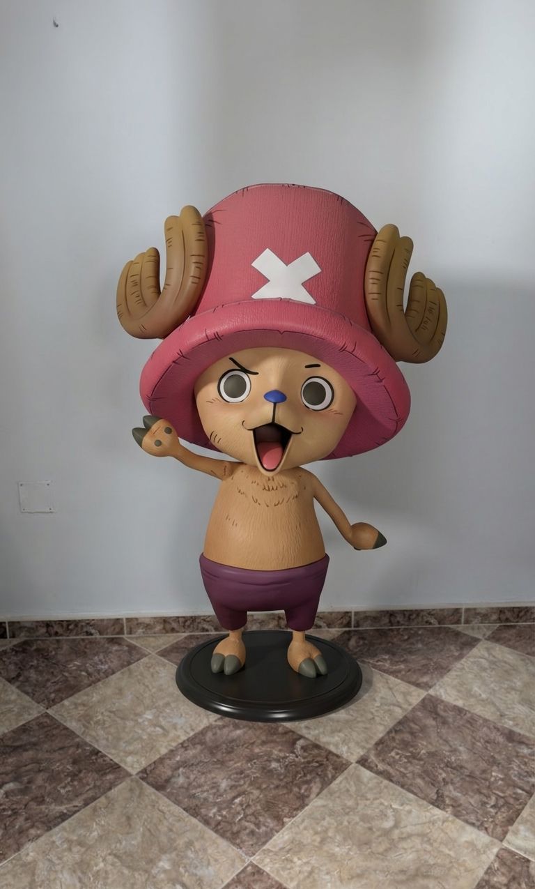 One Piece - figura de Chopper a tamaño real