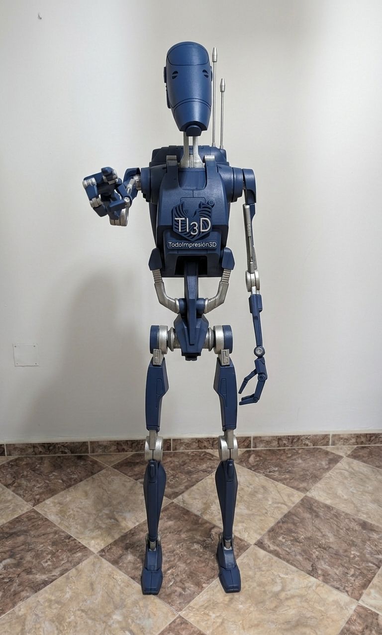 Star Wars - Droide B1 de combate a tamaño real