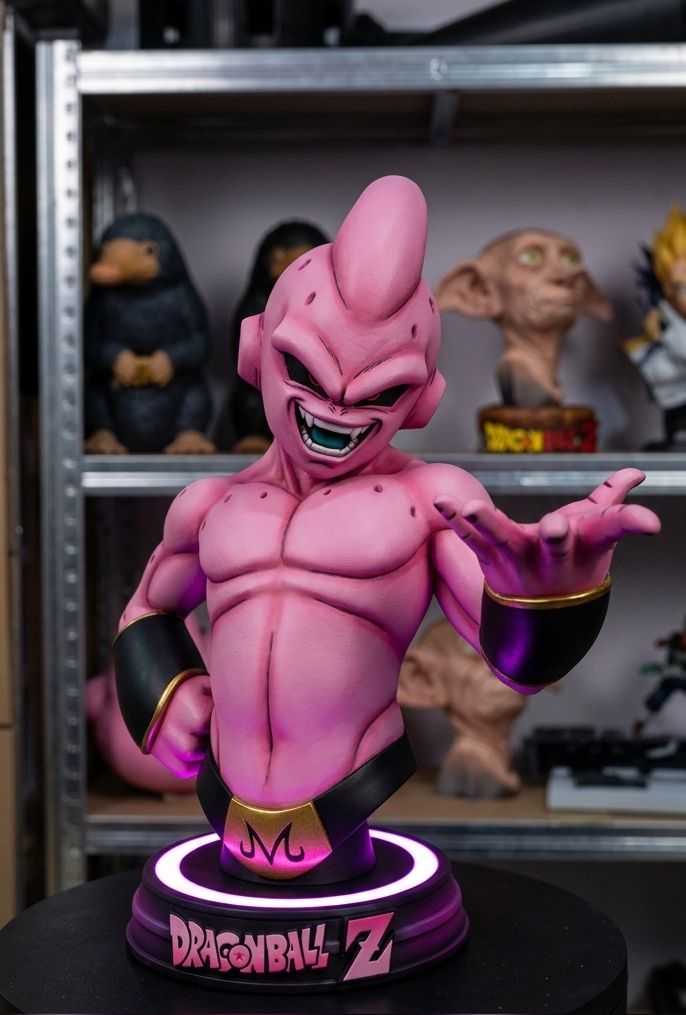 Dragon Ball - kid Buu- busto a tamaño real