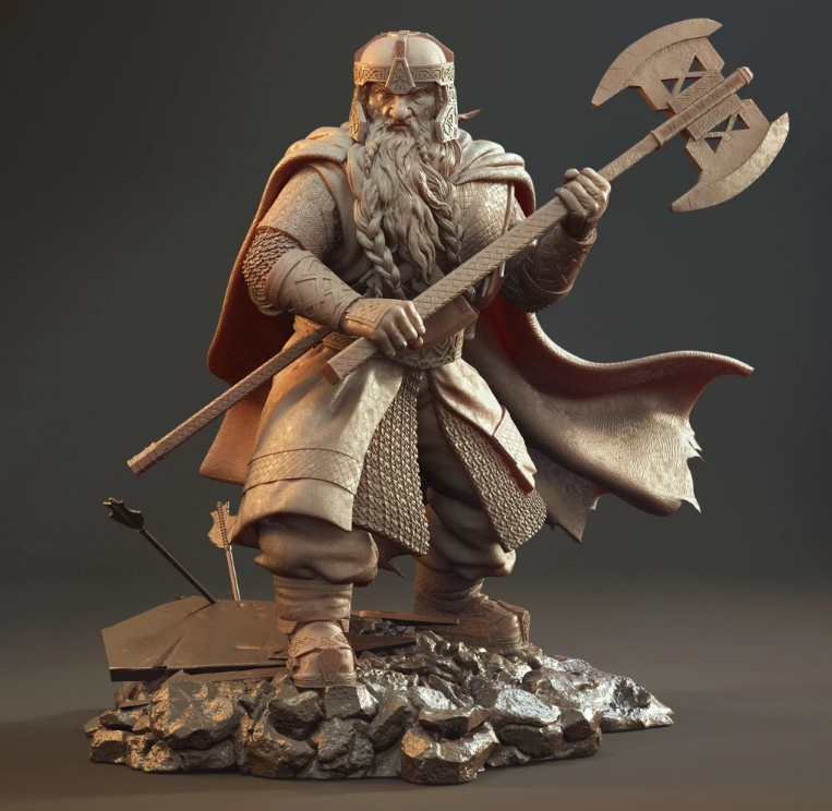 Figura Gimli a tamaño real 1:1