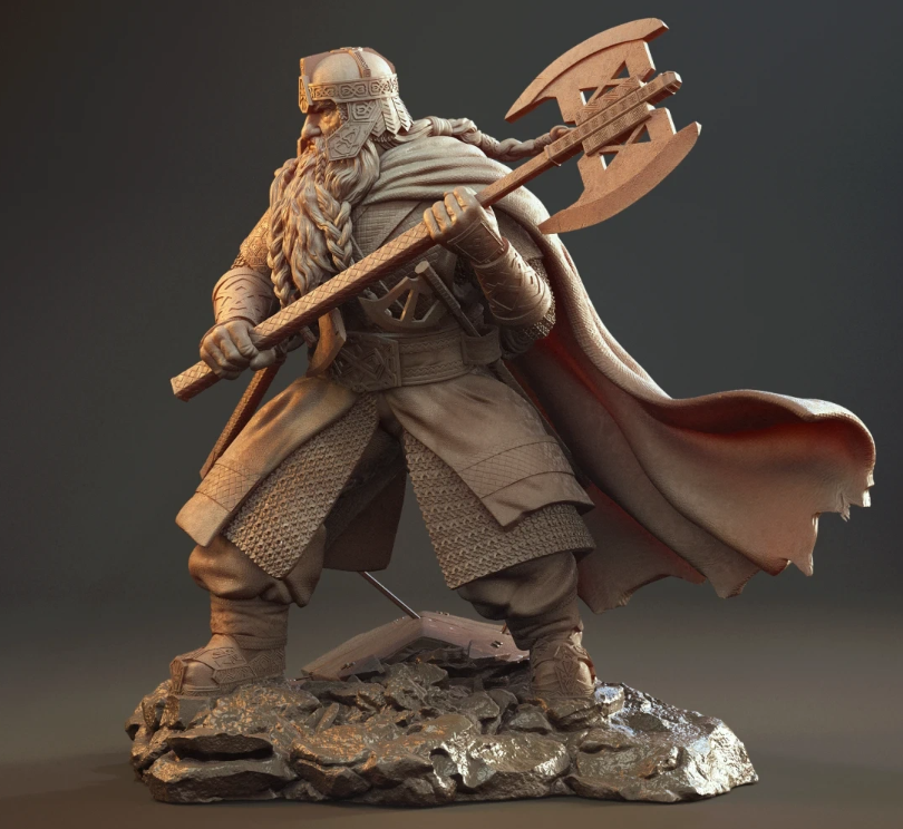 Figura Gimli a tamaño real 1:1