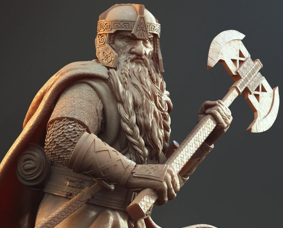 Figura Gimli a tamaño real 1:1