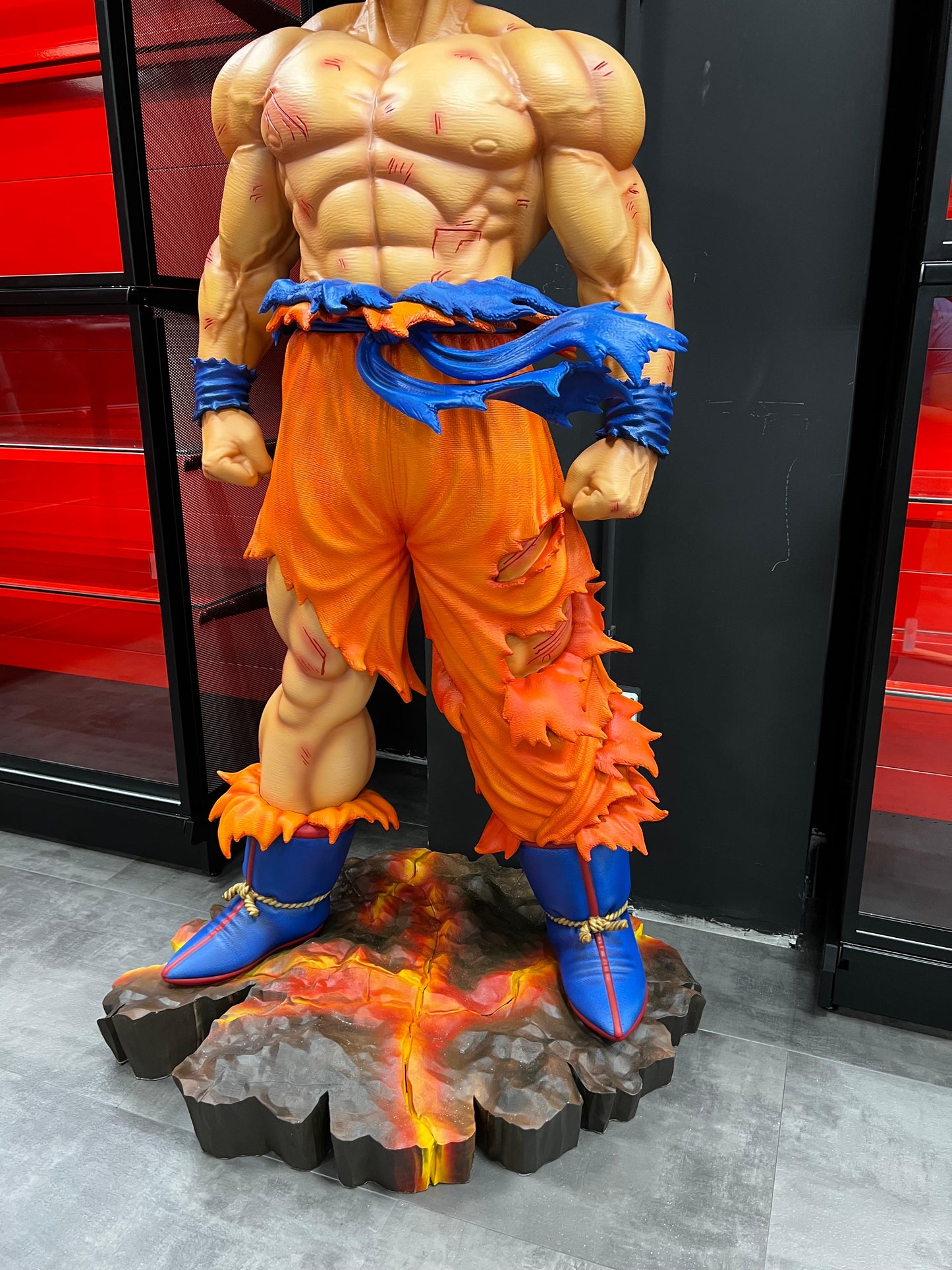 Figura Goku namek a tamaño real.