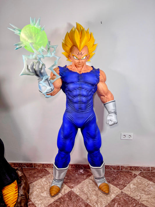 Majin Vegeta con luz - Real Size