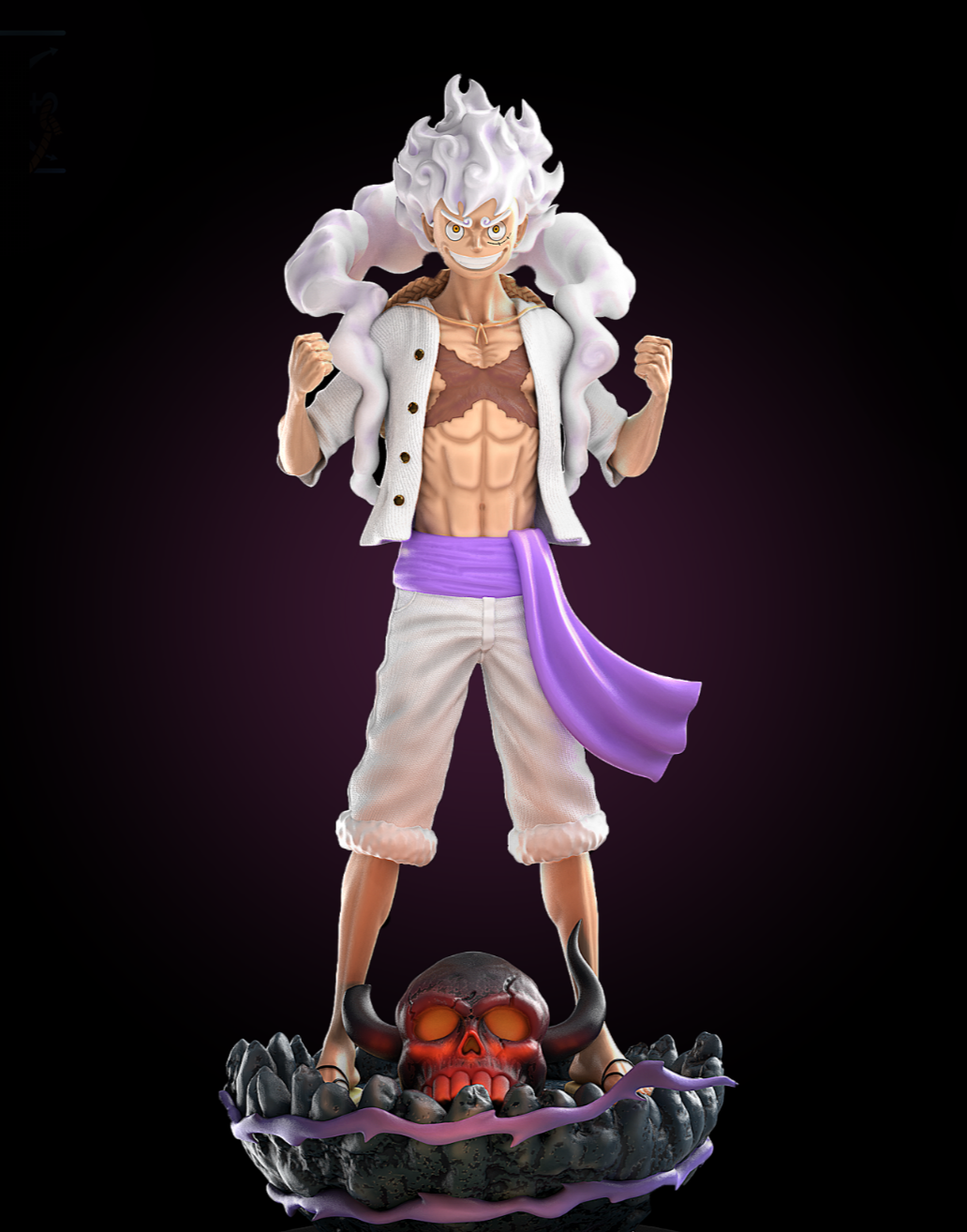 Luffy Gear 5 versión 2