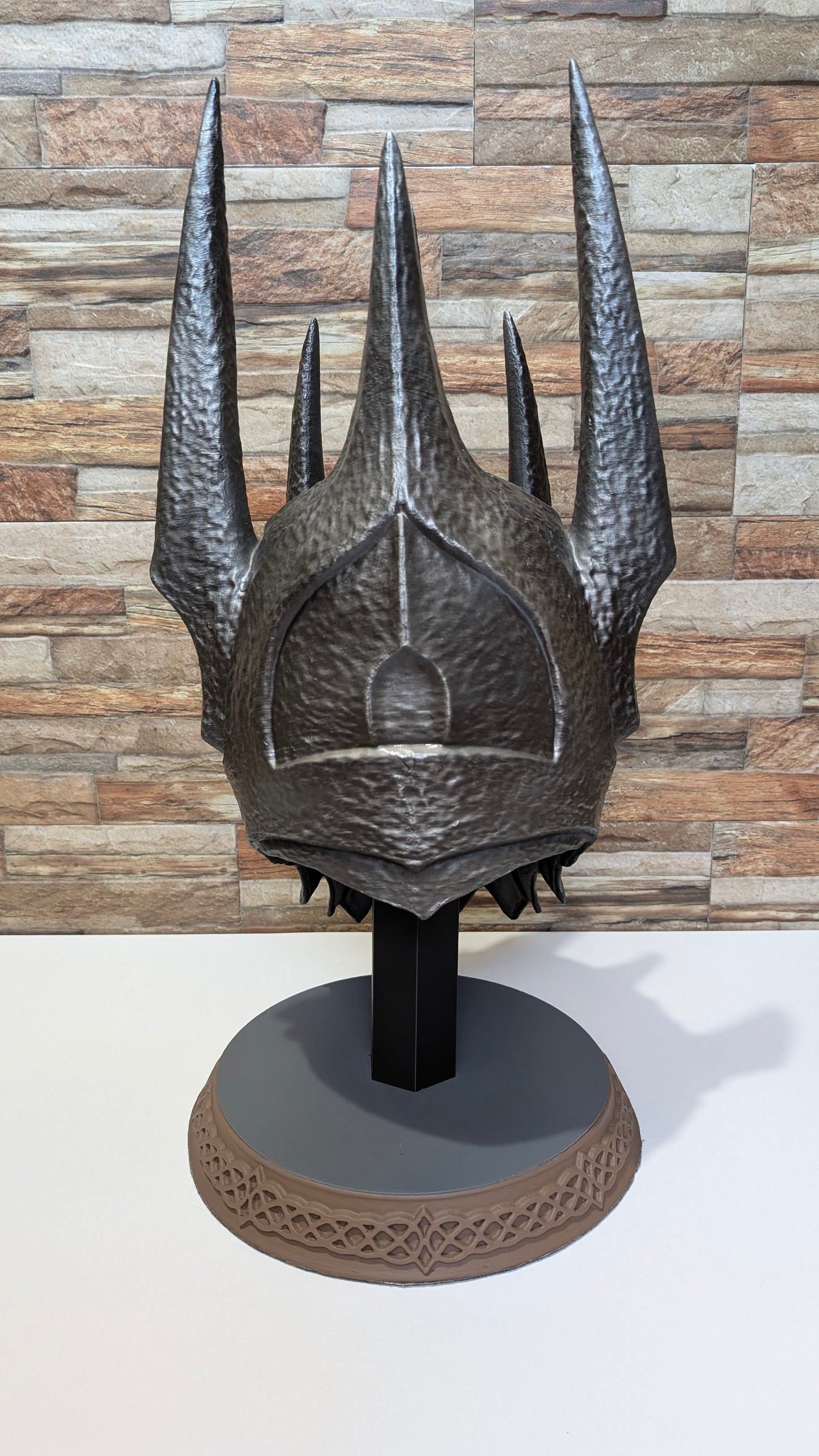 Casco Sauron a tamaño real.