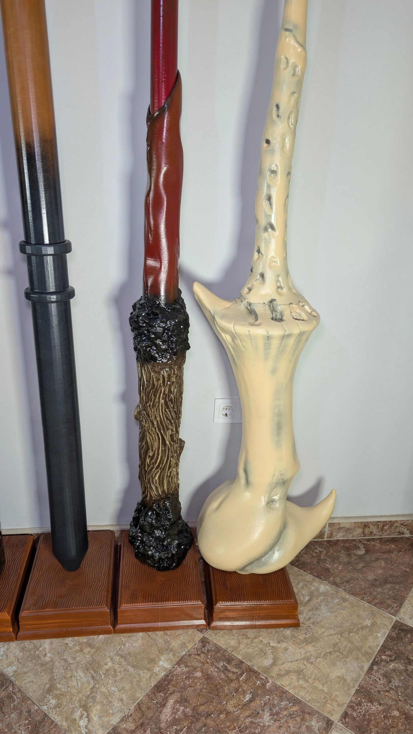Varitas gigantes inspiradas en el mundo de Harry Potter