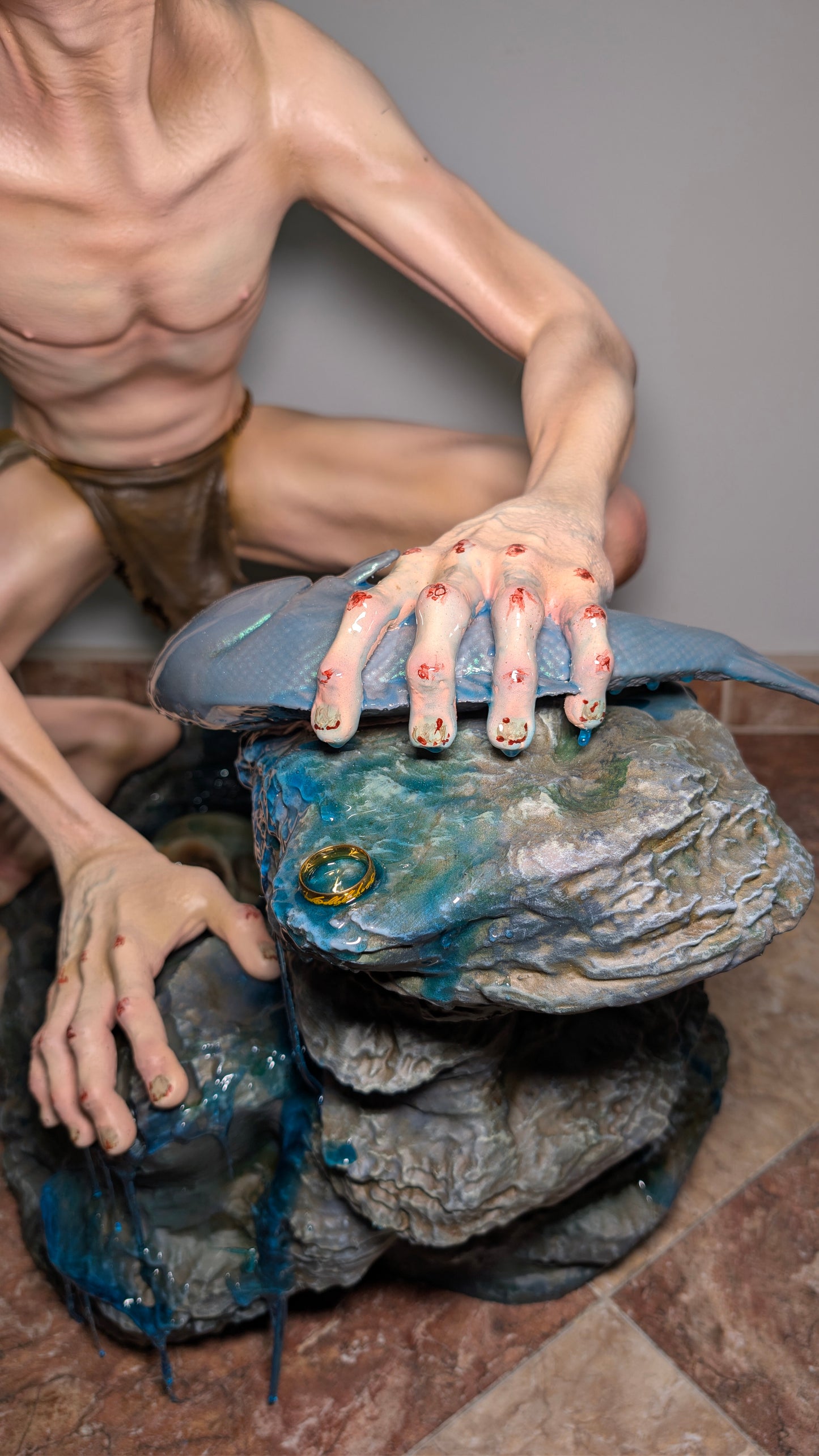 Figura Gollum a tamaño real