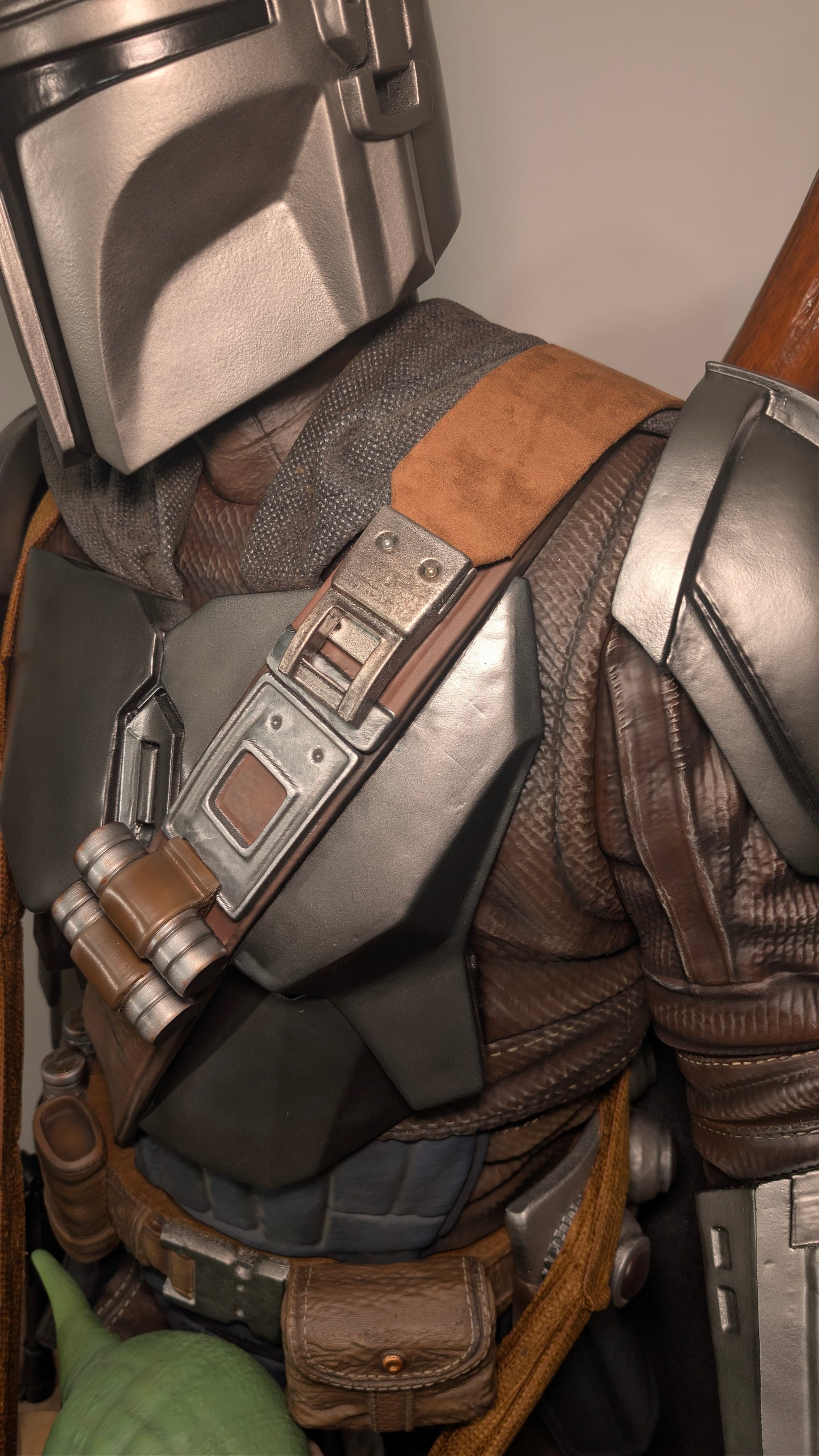 Star wars - Figura Mandalorian y Grogu - Tamaño Real