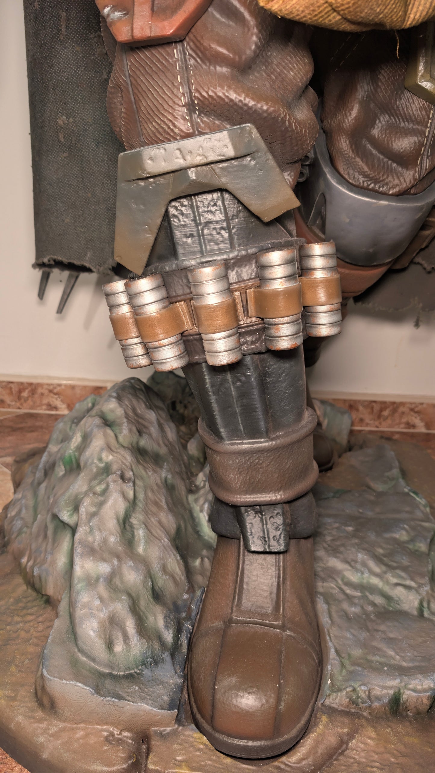 Star wars - Figura Mandalorian y Grogu - Tamaño Real