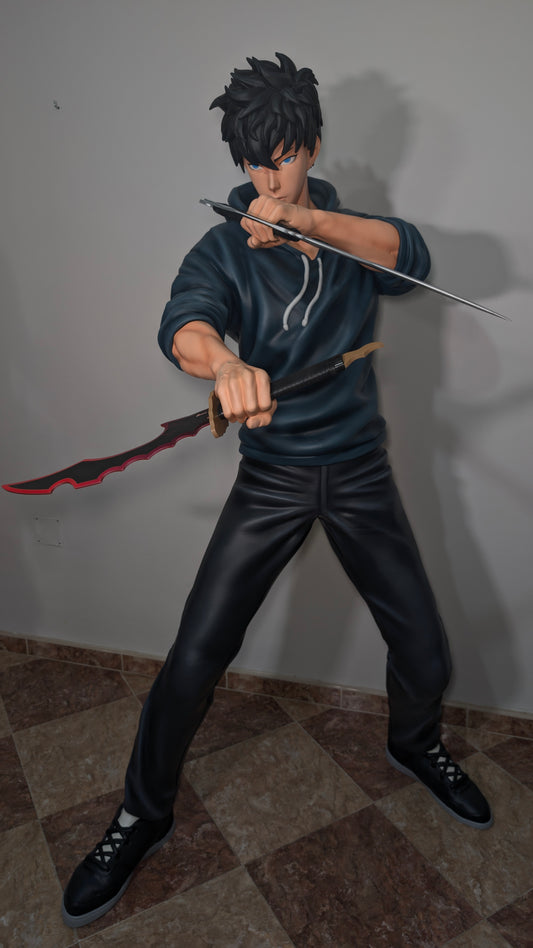 Figura Song Jii-Woo a tamaño real de Solo Leveling