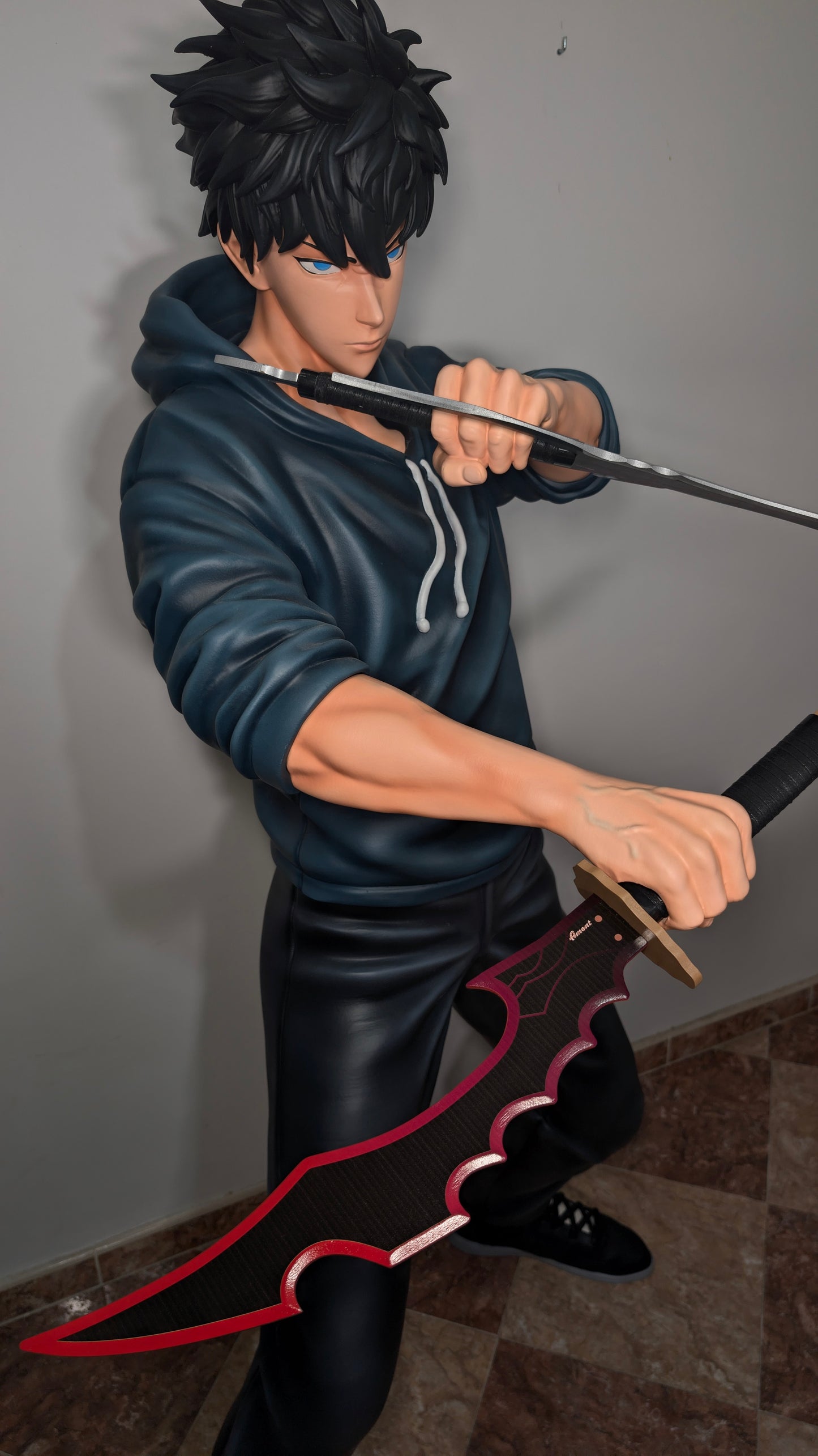 Figura Song Jii-Woo a tamaño real de Solo Leveling