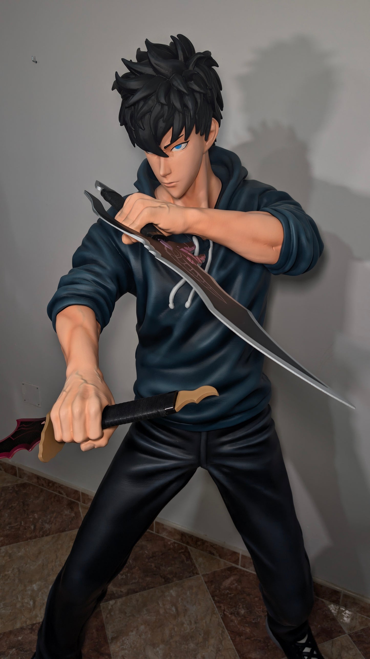Figura Song Jii-Woo a tamaño real de Solo Leveling